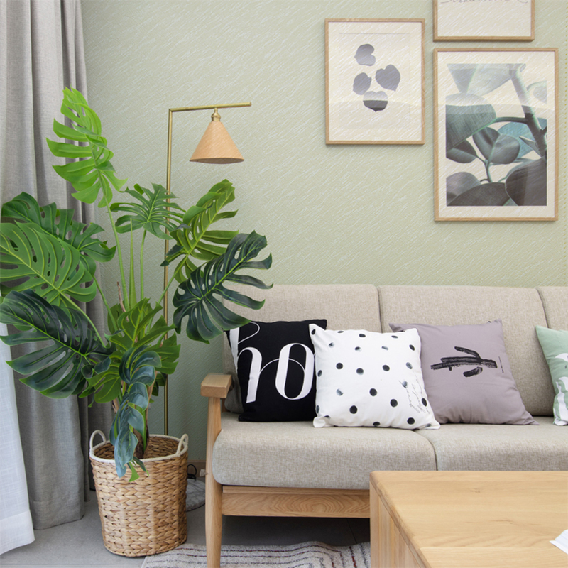 洛蔓 素色壁布无纺布吸音净化墙布 客厅电视背景墙墙布现代简约北欧