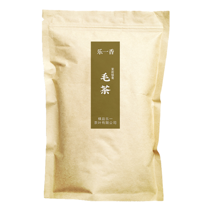 乐一香毛茶茉莉花茶(银毫)1kg袋装高清大图