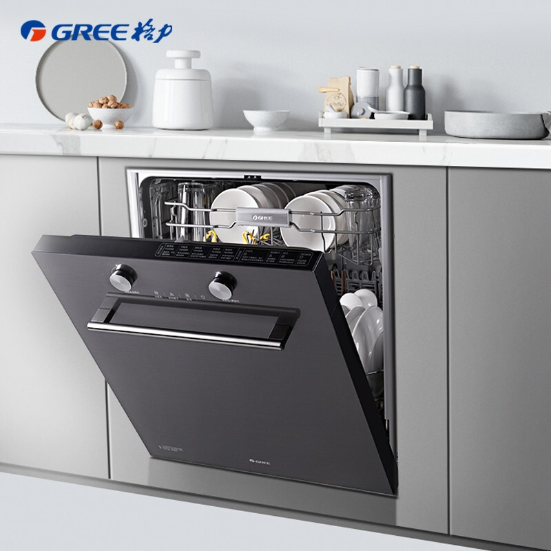 gree格力洗碗机全自动家用嵌入式智能热风烘干消毒刷碗一体12套wqp12