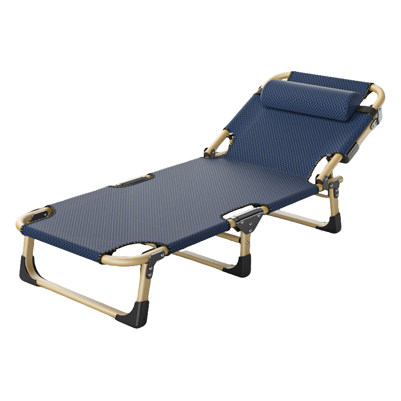 围达 折叠床躺椅 193*68*30cm格纹青 张高清大图