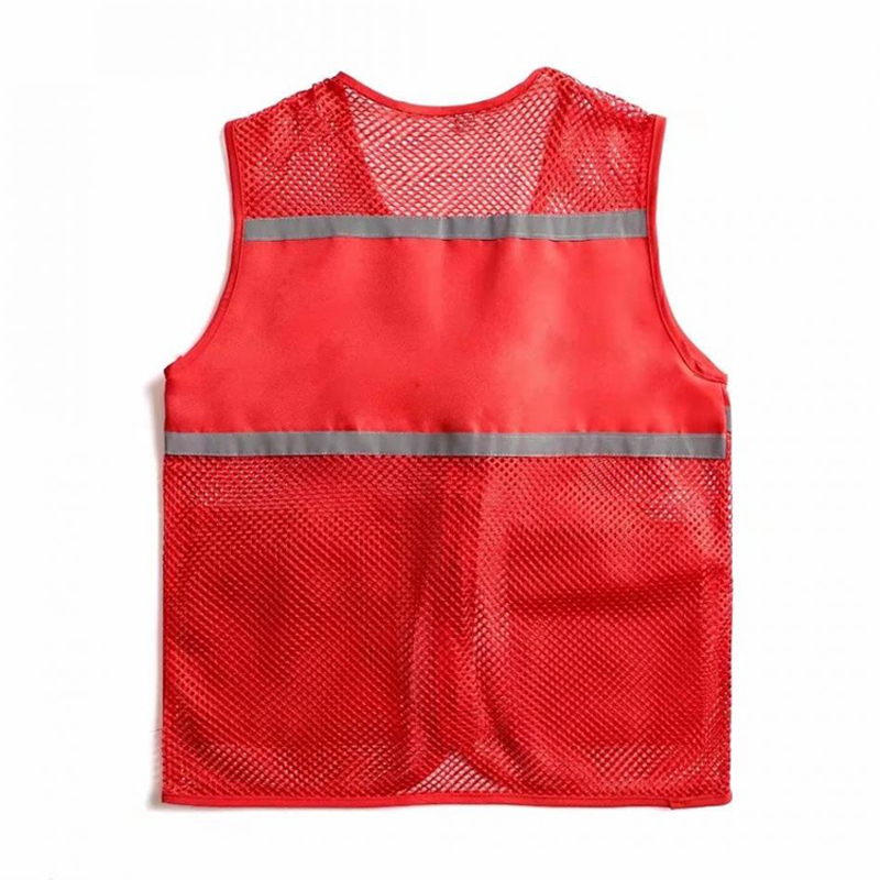 佳美哲 SA-J06 网格反光马甲聚酯纤维反光背心志愿者马夹工作服高清大图
