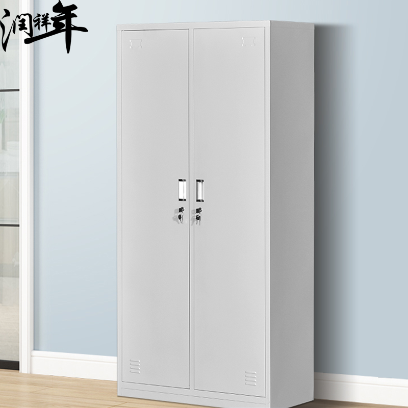 两门钢制更衣柜GYG036 组高清大图