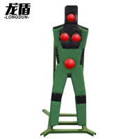 龙盾刺杀训练人形靶 总部大纲款刺杀训练 防割布可调节款