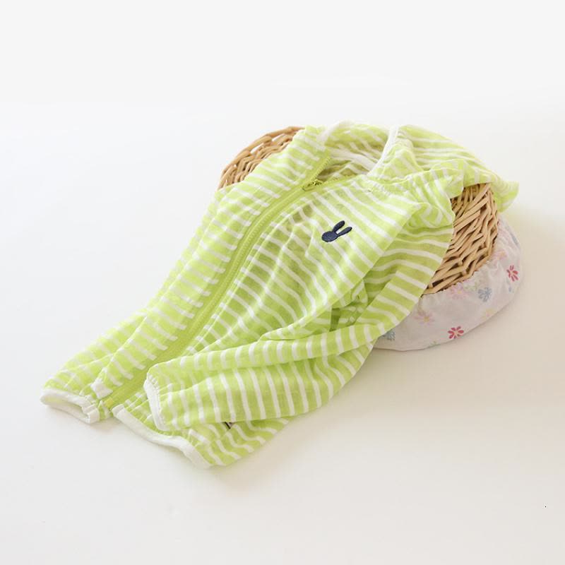 儿童防晒衣夏童装男童女童条纹空调衫宝宝超薄透气防晒服沙滩外套图片