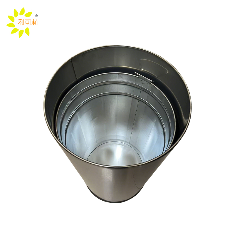 利可莉 大号翻盖垃圾桶 38*71cm 个高清大图