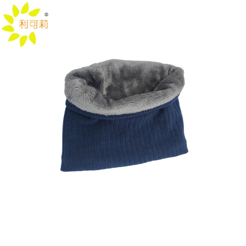 利可莉 脖套围脖 加绒细线 个高清大图