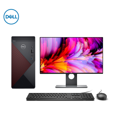 戴尔(DELL)成就5880 全新第十代酷睿 商用家用台式机电脑 23.8英寸屏 定制(i5-10400F 16GB 256GB+1TB 2GB独显)超强扩展 性能强劲