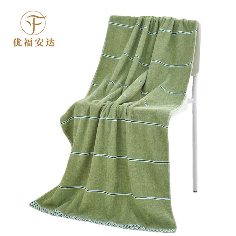 优福安达 柔软吸水纯棉大浴巾 YJ20230003 380g /条高清大图
