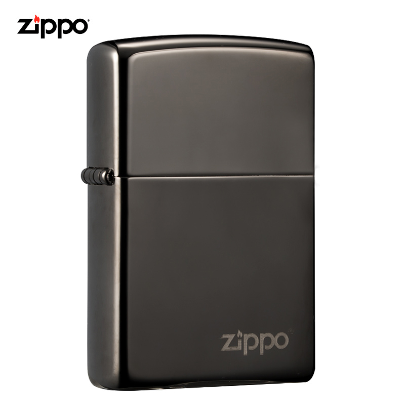 zippo芝宝打火机原装ZIPPO之宝煤油打火机魅影脸谱黑炫商标24756ZL-043030
