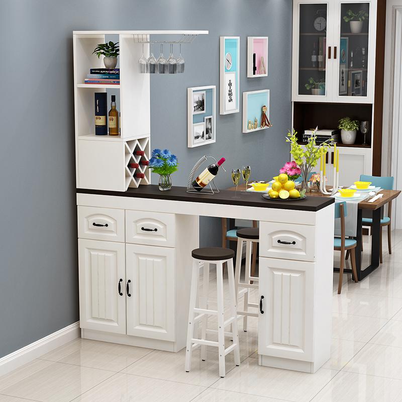 北欧酒柜客厅隔断餐厅装饰屏风进玄关厅柜双面储物柜家用吧台 白色黑胡桃色面（欧式门）4160*35*200双门