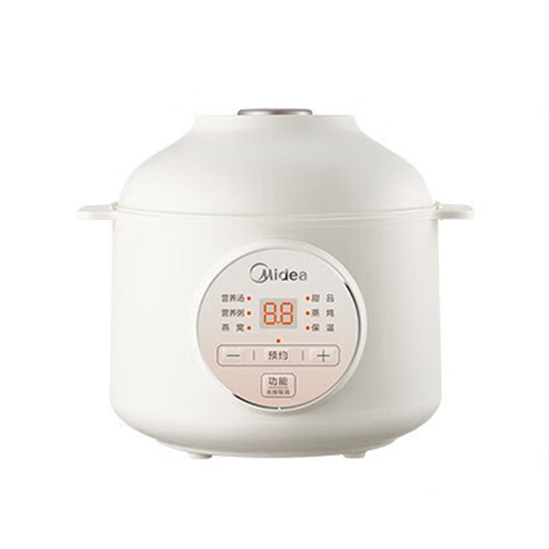 美的电炖锅1L受热均匀锁鲜锁嫩MD-DZE1066