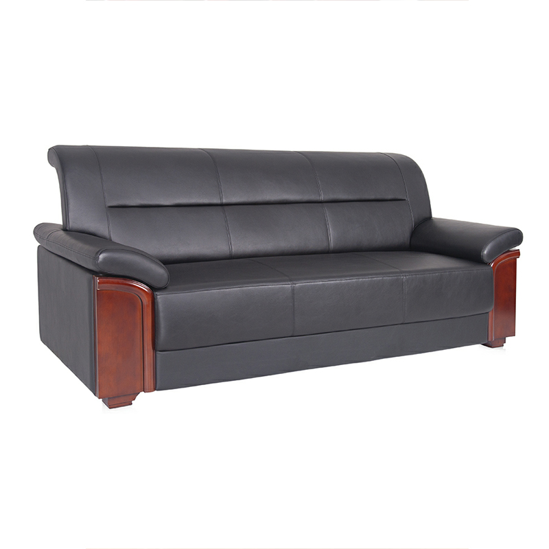 圣德列三人西皮沙发2洽谈会议沙发 2100*830*810mm高清大图