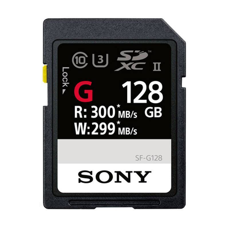 索尼(SONY) SD 128G 300M 存储卡 高速单反微单数码相机高清摄像机导航内存卡 SD卡