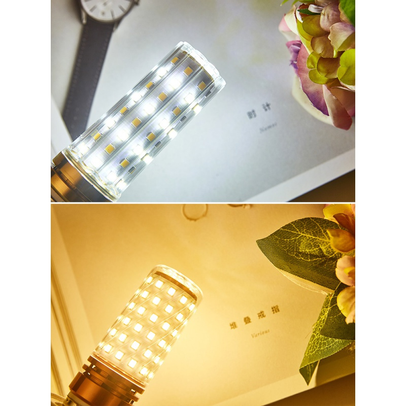 苏宁优购 led节能灯泡超亮无频闪室内照明光源E14E27螺口家用玉米灯灯球泡