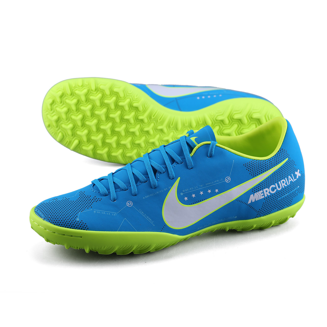 nike耐克内马尔足球鞋男碎钉mercurial刺客tf钉鞋921517-400