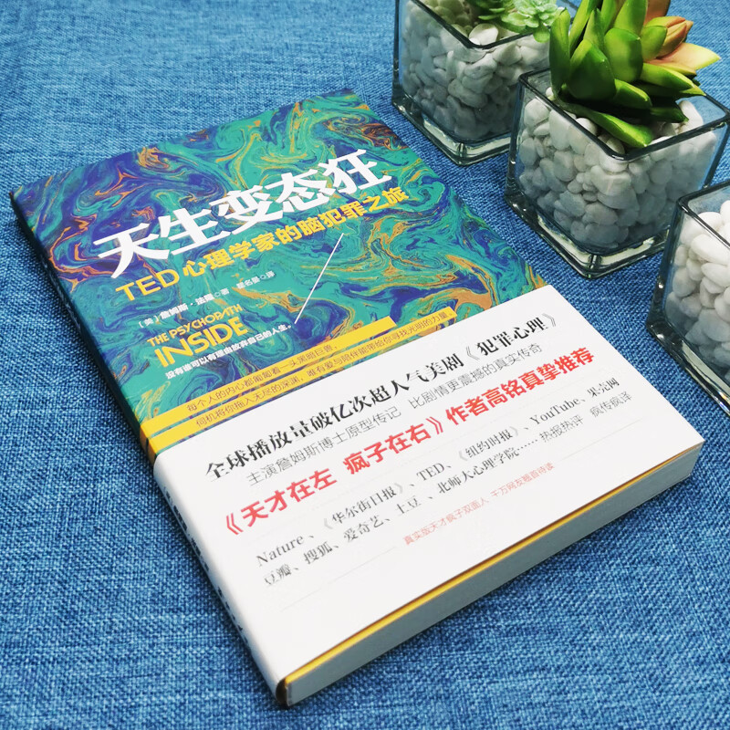 正版 天生变态狂 TED心理学家的脑犯罪之旅詹姆斯法隆高铭犯罪心理传记美剧犯罪心理原形传记变态心理学 天才在左疯子在高清大图