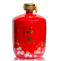 泸州白酒61度纯粮食原浆老酒红坛生态原浆酒2.5L
