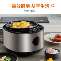 九阳(Joyoung)电压力锅家用高压锅6升多功能电饭煲3-6人双球胆智能预约触屏压力调节煮饭煲汤压力煲Y-60A7 Q