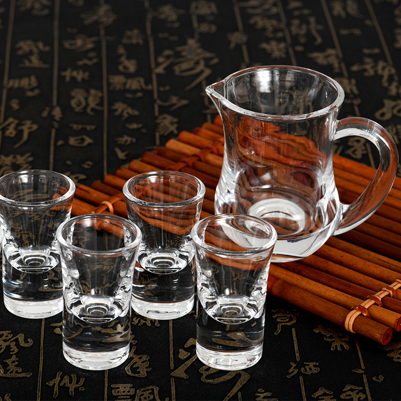 精美高档酒具7件套分酒器搭配六只酒