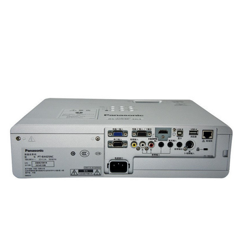 松下(Panasonic)PT-BX430C投影仪 含线材包安装调试(旧机拆除搬迁和中控连接)主机保3年灯泡保1年
