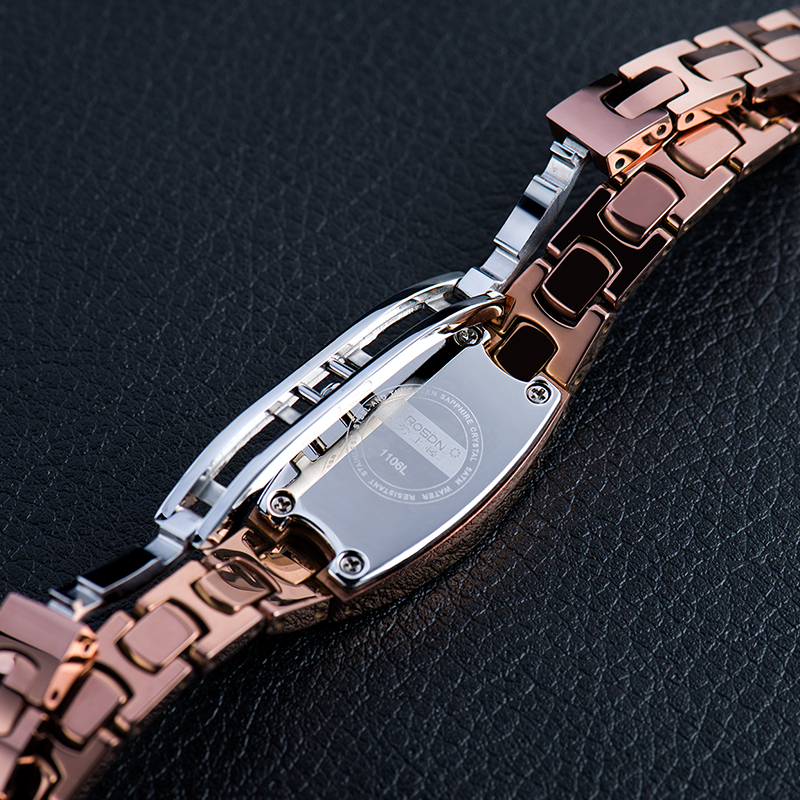 劳士顿rosdn正品手表石英表时尚商务休闲潮流女士正品国产手链式轻奢