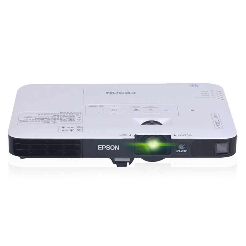 爱普生(EPSON)CB-1780W商务会议投影机+100英寸16:10电动遥控幕布(含吊架+无线同屏器+激光笔)