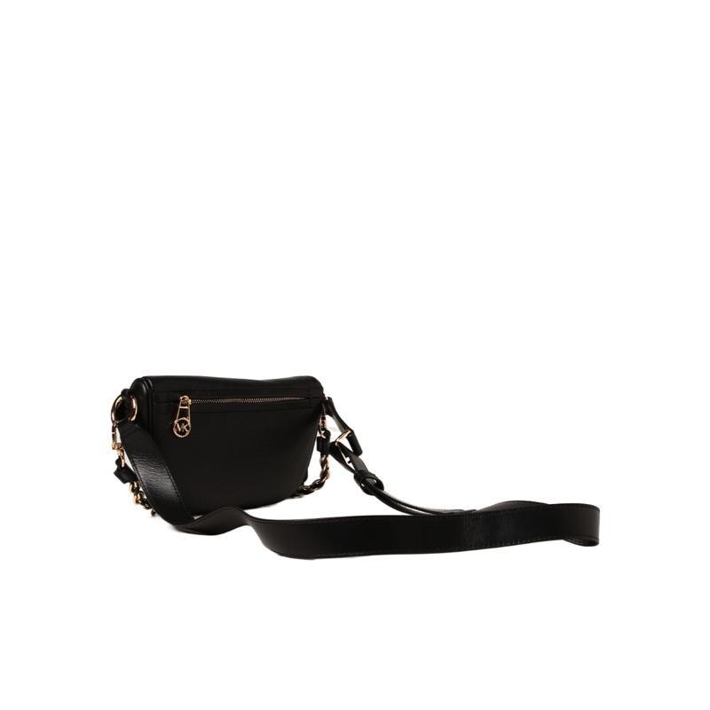 迈克·科尔斯(MICHAEL KORS)小牛皮女士腰包金色五金 logo点缀可