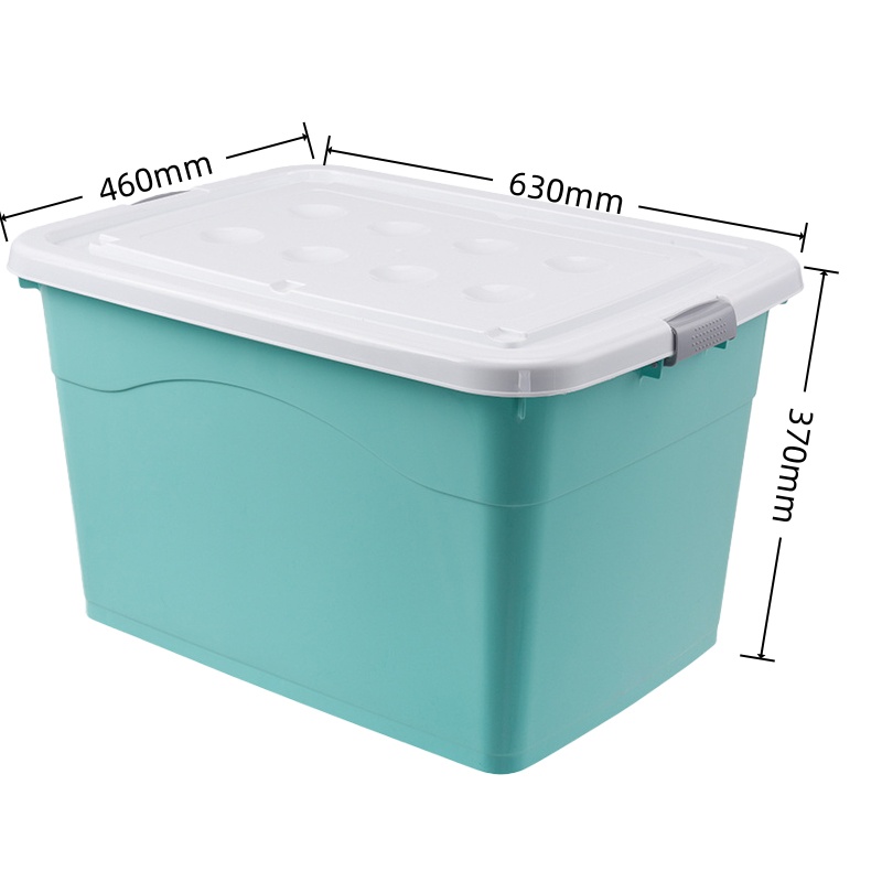 攸四轮储物箱630*460*370mm个高清大图