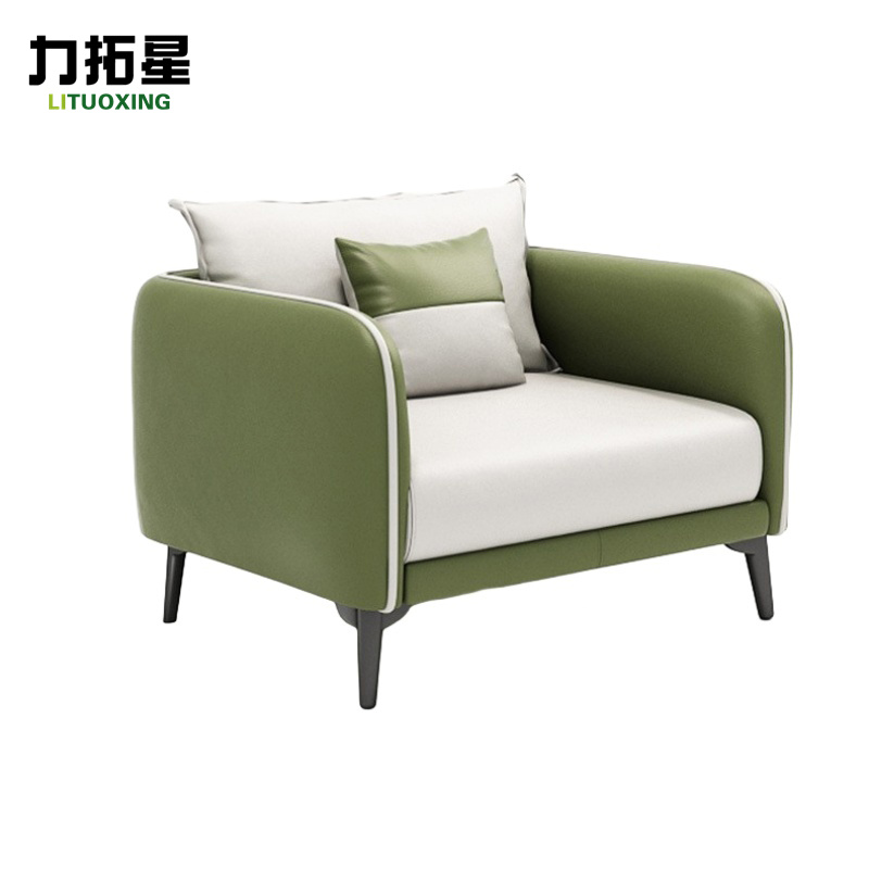 力拓星 客厅沙发 接待沙发 单人 张高清大图