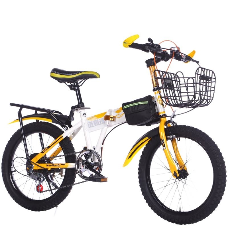 折叠变速自行车182022寸男女童814岁学生款高清大图