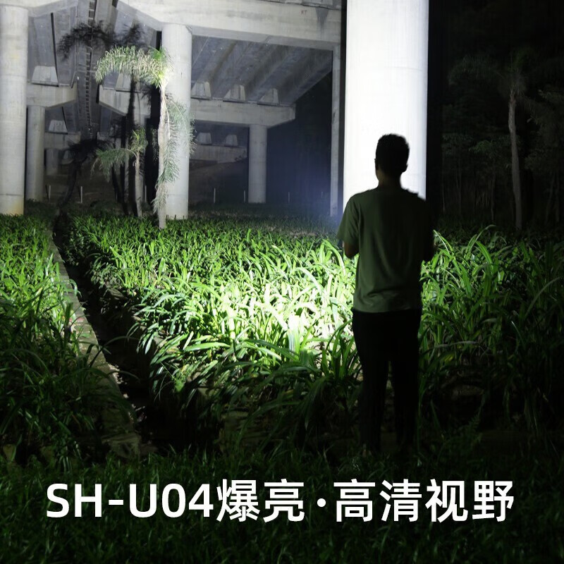 Superfire C20强光手电筒超亮远射长续航小便携大功率户外应急灯4000毫安高清大图