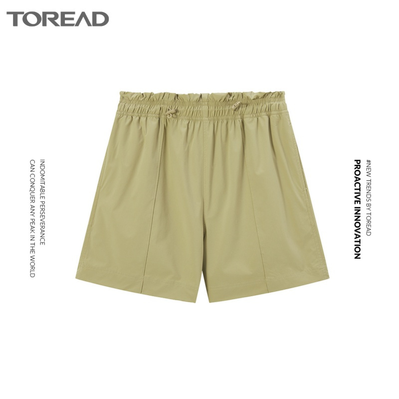 探路者徒步短裤户外运动训练短裤弹力耐磨透气轻便舒适夏季休闲时尚短裤