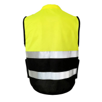 规格[L170/XL175/XXL180/XXL185 黄黑/橙黑/橙蓝 尺码颜色备注]反光背心反光马甲通反光衣安全服