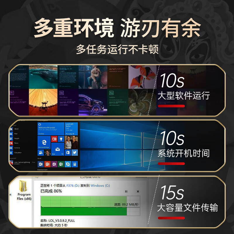 梵想(FANXIANG)1TB SSD固态硬盘长江存储晶圆国产TLC颗粒 SATA3.0接口 S100PRO系列