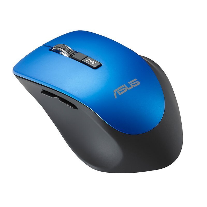 华硕(ASUS)WT425蓝色无线游戏办公鼠标轻薄便携笔记本家用台式机PC电脑即插即用
