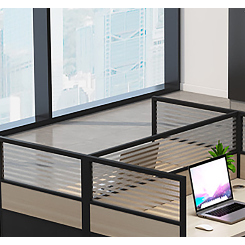 铭羽洋屏风办公桌2400*1200*1100mm张高清大图