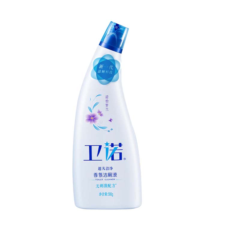 蓝月亮卫诺 清怡罗兰香氛洁厕液500g×4瓶 洁厕灵