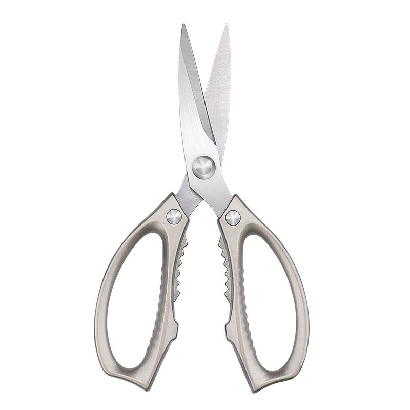 不锈钢鸡骨剪多功能剪刀厨房专用全钢剪骨头家用大号食物剪子8138高清大图