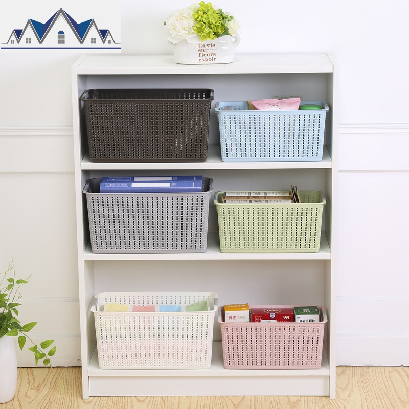 镂空厨房蔬菜水果筐桌面收纳盒家用浴室置物篮塑料整理储物储存箱 三维工匠收纳篮高清大图