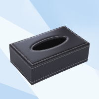 千里谷KLG-CJH01商用简约抽纸盒(计价单位:个)黑色