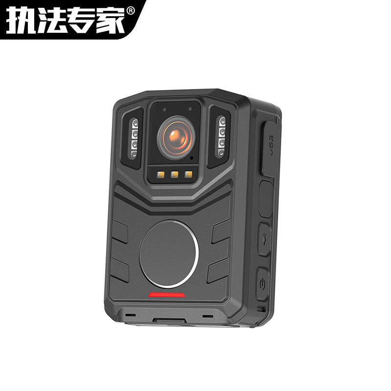 执法专家 DSJ-D9 4800万像素4K高清屏分辨率长续航双电板夜视胸前佩戴随身 标配32G 摄像记录仪 (计价单位:高清大图