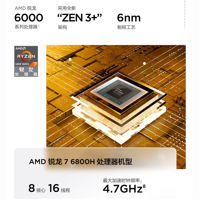 联想ThinkBook 14+ 标压笔记本电脑 2022款 14英寸标压轻薄本(R7-6800H/16G/512G/RTX2050独显/2.8K/90Hz/Win11)