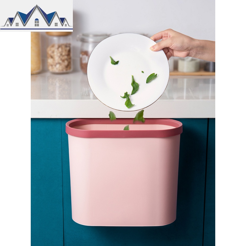 厨房垃圾桶橱柜悬挂式蔬菜果皮分类垃圾篓家用卫生间壁挂垃圾筒_29_551高清大图