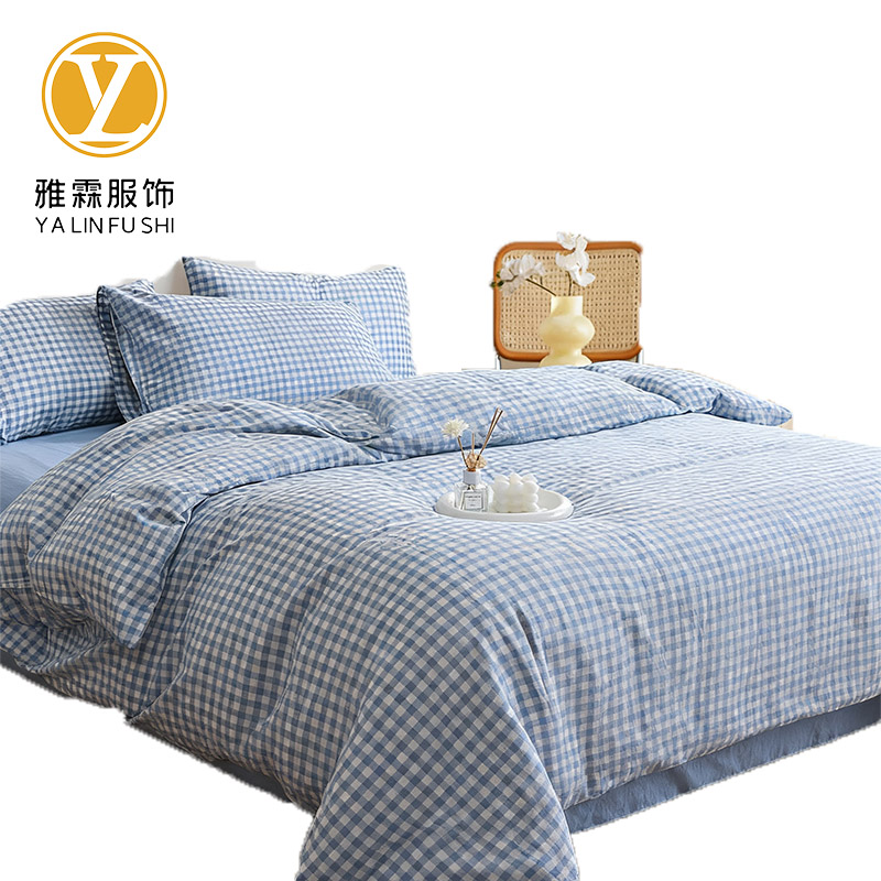 雅霖服 床上用品可定制三件套YLF-SJT09092 套高清大图