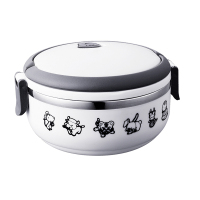 德铂保温不锈钢卡通单层饭盒密封700ml