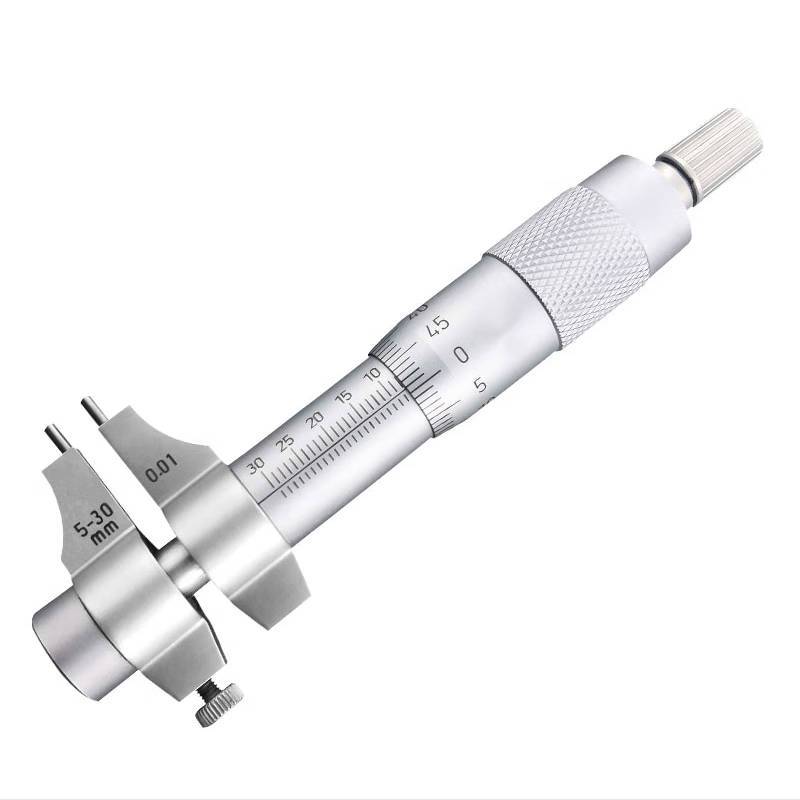 册宣 高精度成量内径千分尺内测两点内孔测量量具 内测千分尺5-30mm