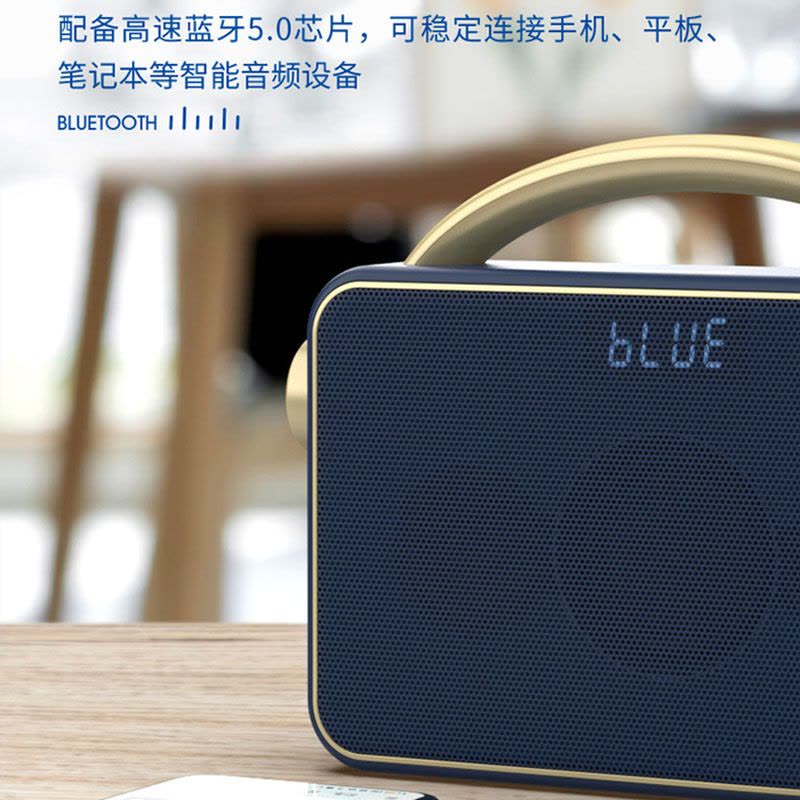 飞利浦蓝牙音箱音响高音质低音炮无线蓝牙家用大音量便携式收音机图片