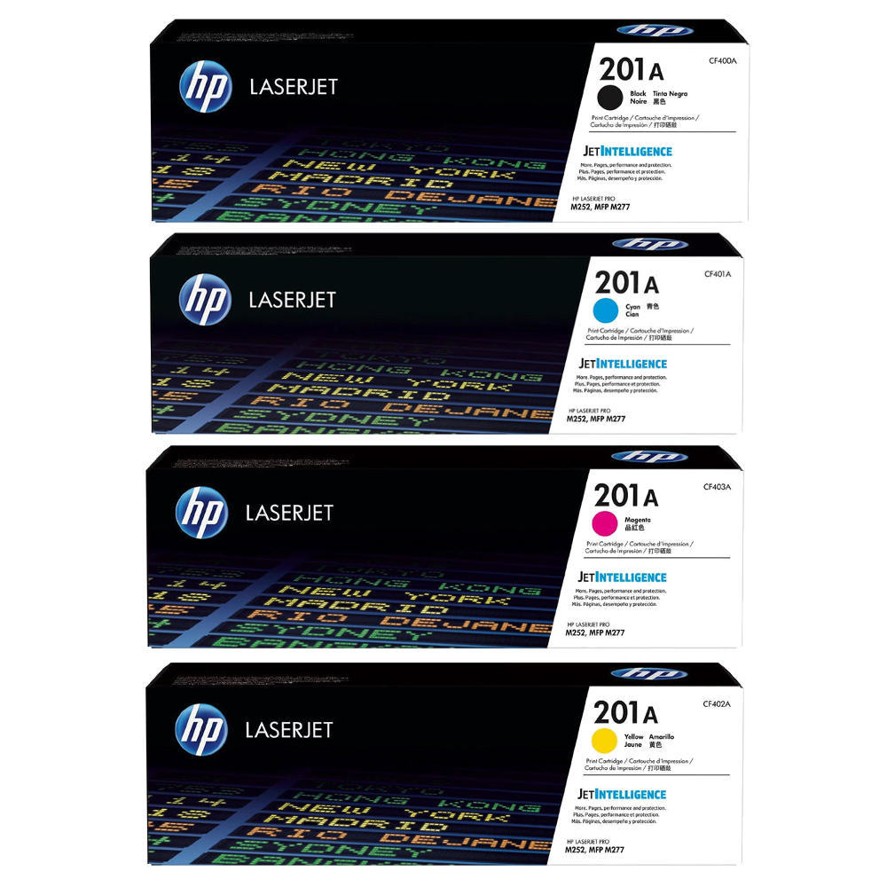 惠普(HP)CF401A 201A 青色硒鼓(适用LaserJet M252dw/n M274n M277dw/n)高清大图