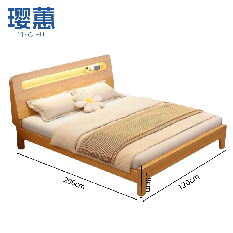 璎蕙单人床 120*200*38cm 张高清大图
