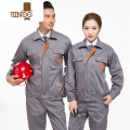 YANXU工作服套装男耐磨长袖夏季女劳保服上衣裤子建筑工地汽袖男Y 4XL190 灰色套装